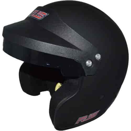 Open Face Helmet Matte Black