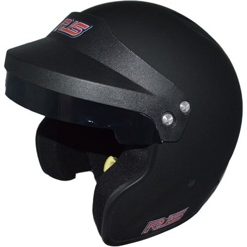 Open Face Helmet Matte Black