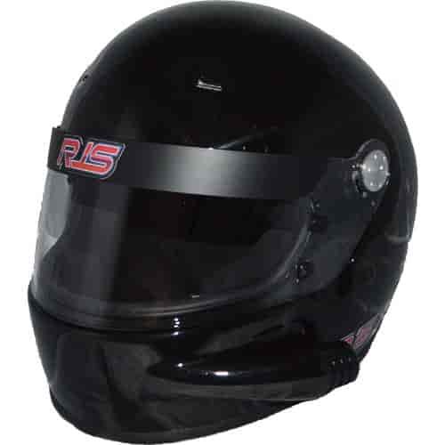Pro Full Face Vented Helmet Gloss Black