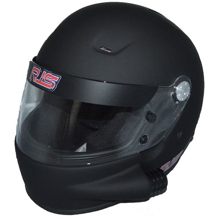 Pro Full Face Vented Helmet Matte Black