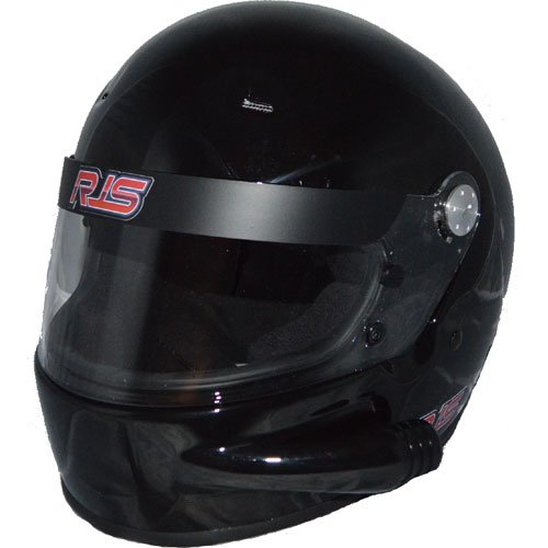 Pro Full Face Vented Helmet Gloss Black