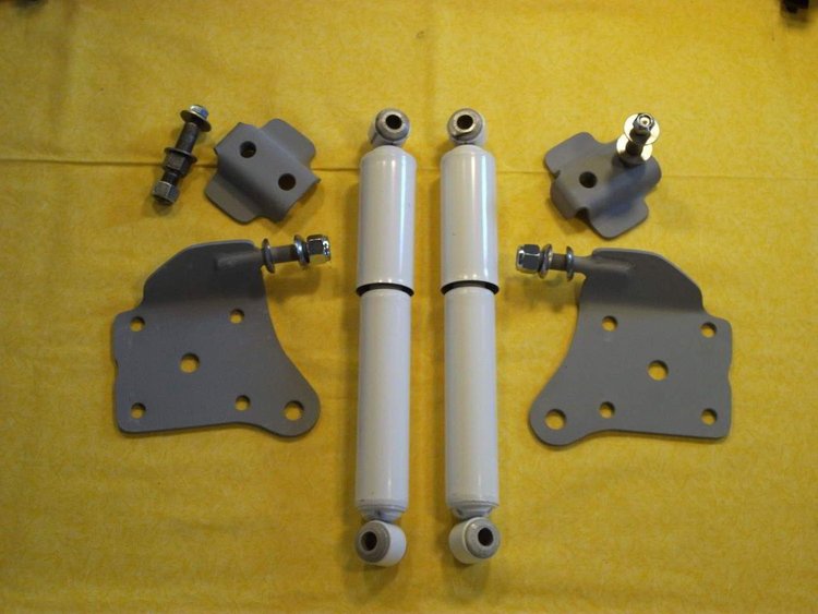AR-2048G Rear Shock Kit for 1941-1948 Ford (Gas Shocks)