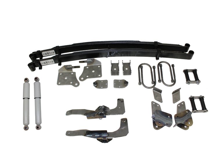 AS-2016CGHD Complete Leaf Spring Rear End Mounting Kit for late 1936-40 Ford Car & 1935-41 Ford Pickup Truck