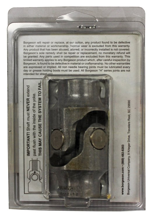 AU-0030A Steering U-Joint 3/4 in. DD x 3/4 in. DD