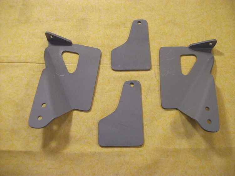 AU-2250B Radiator Mounts for 1935-1939 Ford (IFS)