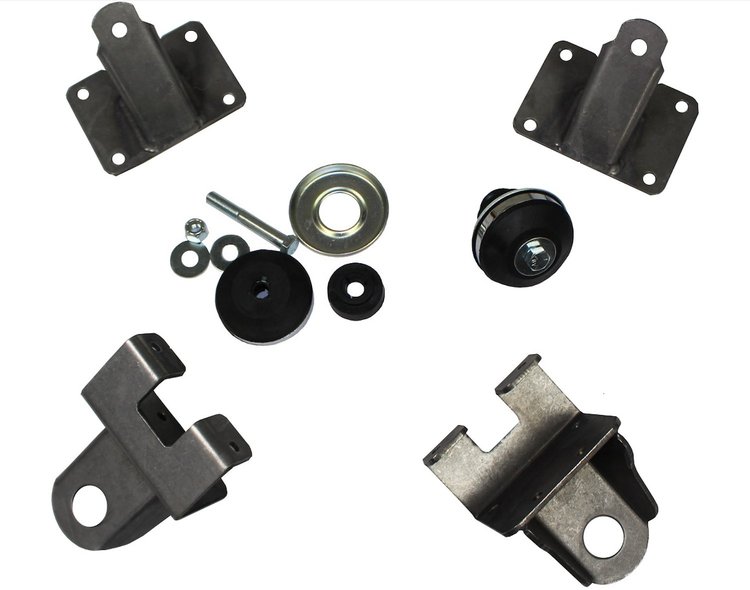 CP-1107LS 1941-1948 Chevy Chevy LS Engine Mounting Kit Original IFS