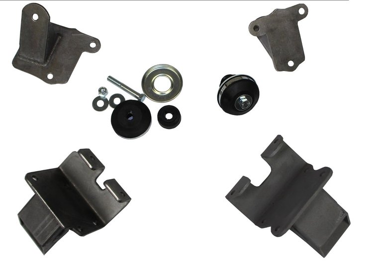 CP-1114 1936 Chevy Standard Small Block Chevy V8 Engine Mounting Kit