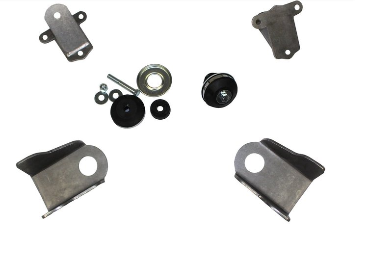 CP-2101G 1935-1940 Ford Small Block Chevy V8 Engine Mounting Kit (Weld-On)
