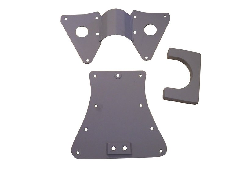 ES-2167 Center Tunnel Clearance and Transmission Mounting Kit for 1937-1940 Ford (T350)