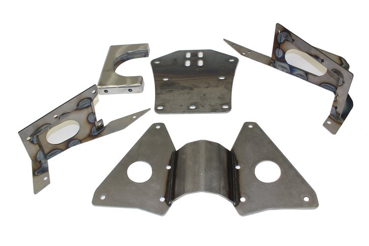 ES-2167OD Center Tunnel Clearance and Transmission Mounting Kit for 1937-1940 Ford (T700R4 OD,IFS)