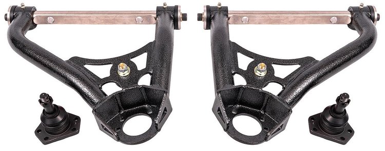 AAU311H Front Upper A-Arms for 1967-1969 GM F-Body, 1968-1974 GM X-Body [Black Hammertone]