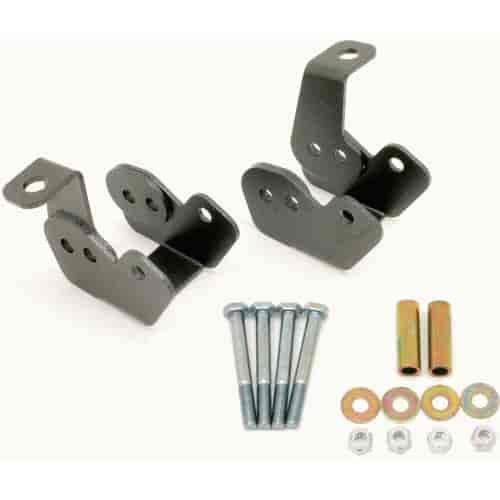 Control Arm Relocation Bolt-On Brackets 1982-02 GM F-Body