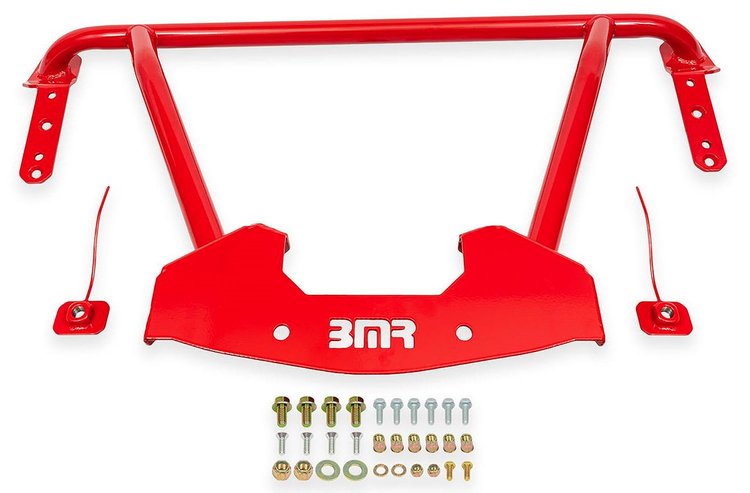 CB400R Front Chassis Brace for 1964-1967 GM A-Body [Red Powder-Coat]