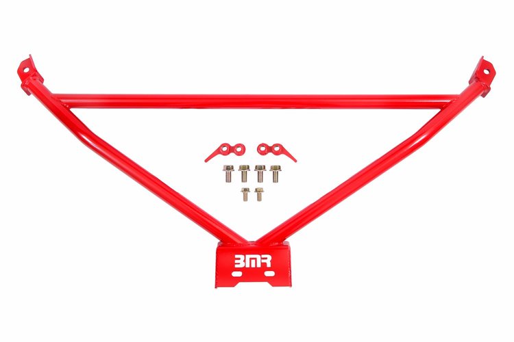 CB460R Front Reinforcement Chassis Brace Fits 1978-1987 GM G-Body [Red]