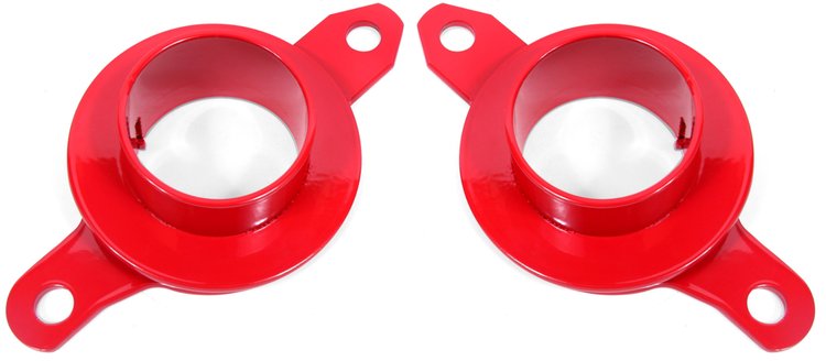 Coil Spring Seat adapter for 1979-2004 Ford Mustang Coil-Over K-Members [Red]
