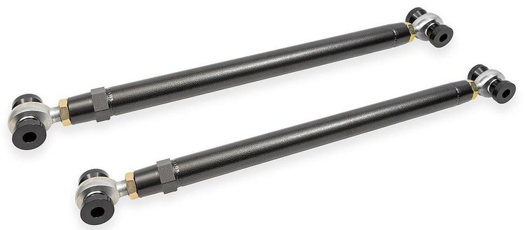 LCA1864H Adjustable Rear Lower Control Arms Fits Select Ford Bronco [Black Hammertone]