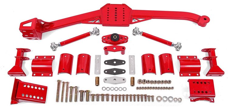 Watts Link Kit 1982-1992 Chevy Camaro, Pontiac Firebird [Red]