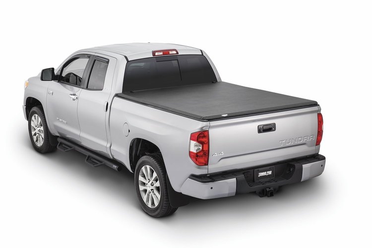 HF-566 Tri-Fold Hard Folding Tonneau Cover for 2014-2021 Toyota Tundra [Bed Length: 5 ft. 7 in.]