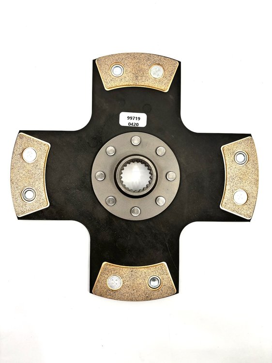99661-0420 Stage-5 Disc for Acura/Honda, 8-3/8 in. x 1-1/32 in. x 24 Spline, Solid Hub