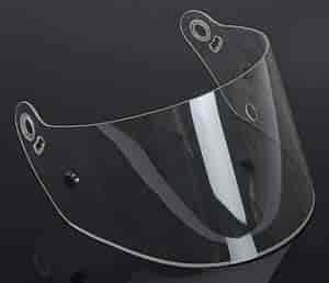 Racestar III-EC Shield, Clear Fits: Snell 2005 and earlier models