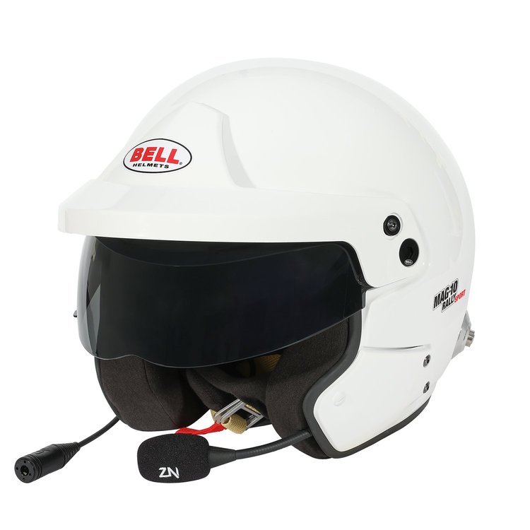 1443A21 MAG-10 Rally Sport Open-Face Helmet FIA8859-2024