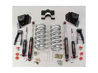 1999-03 Extended Cab, Short Bed Pickup - 3" Front/4" Rear Lowering Kit
