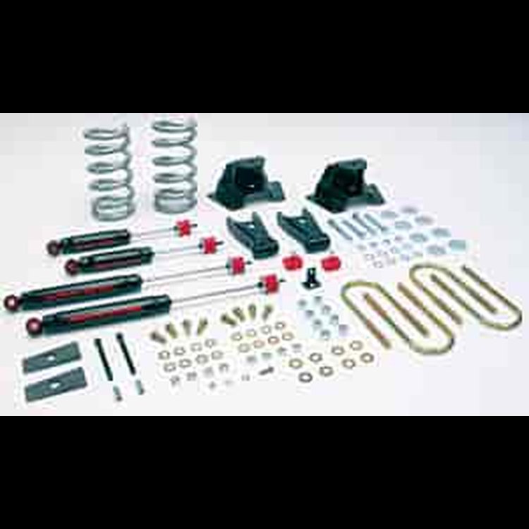 2002-05 Trailblazer/Envoy - 2" Front/4" Rear Lowering Kit