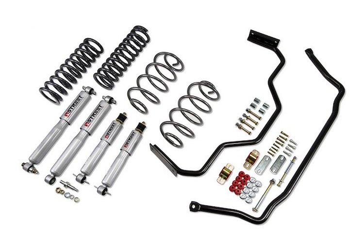 Muscle Car Suspension Kit 1968-72 GM A-Body (Skylark, Chevelle, Malibu, Monte Carlo, Grand Prix, GTO, LeMans)