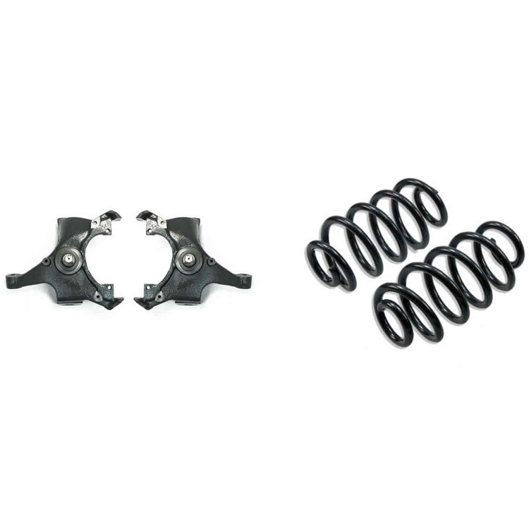 2" Drop Spindle Lowering Kit for 1992-1996 Chevy Caprice/Impala Lowering Kit