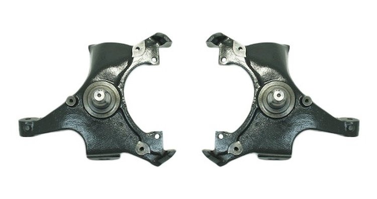 Drop Spindle Set 1988-1998 GM Silverado/Sierra C1500/C2500 Pickup Truck, 1992-1999 Chevy Suburban C1500/C2500