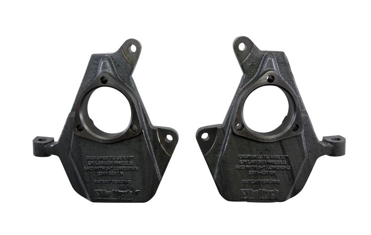 2" Drop Spindles for 2007-2014 Cadillac Escalade/Chevy Tahoe/Suburban/GMC Yukon/Denali and 2007-2015 Silverado/Sierra