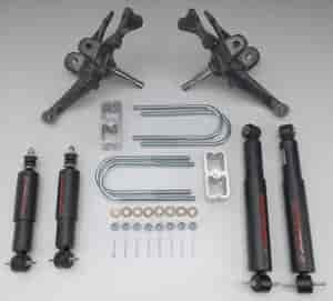 1982-01 Standard Cab Pickup (incl. Extreme), 1983-97 Blazer - 2" Front/2" Rear Lowering Kit