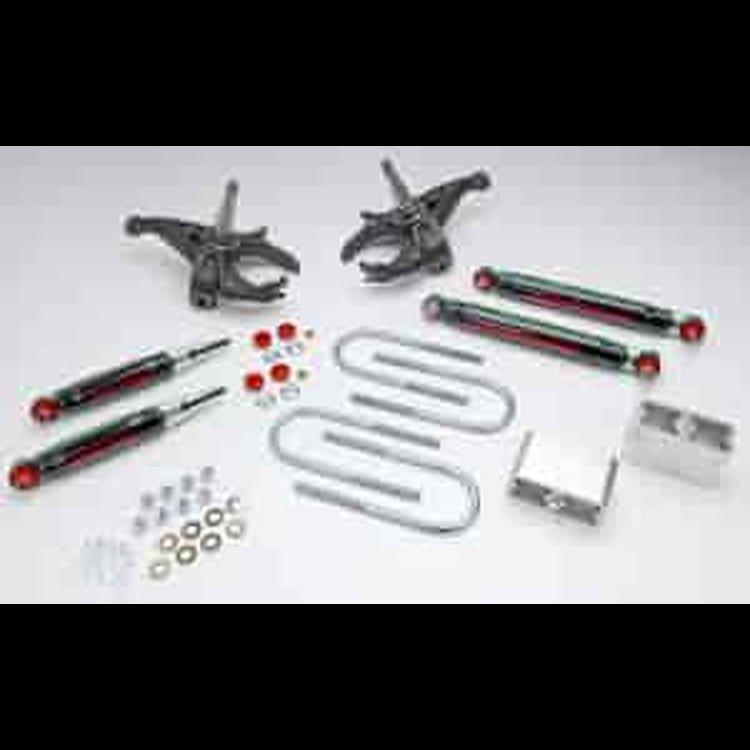 1982-01 Standard Cab Pickup (incl. Extreme), 1983-97 Blazer - 2" Front/3" Rear Lowering Kit