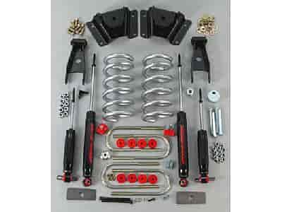 1997-03 Standard, Extended & Super Crew Cab Pickup - 3" Front/4" Rear Lowering Kit