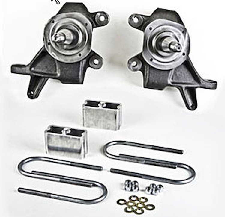 - LOWERING KIT 98-00 FRONTIER NO CREW 2"F/3"R W/O SHOCKS