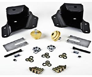 Rear Leaf Spring Hanger Kit for 1999-2006 Chevy Silverado/GMC Sierra 1500 2WD Standard Cab, Short Bed
