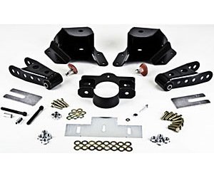 Rear Leaf Spring Shackle and Hanger Kit 1999-2007 1500 2WD Extended Cab, Short Bed