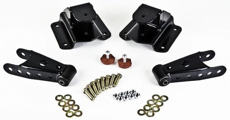 Shackle and Hanger Kit 1994-1999 Dodge Ram 1500 2WD Std. Cab V8
