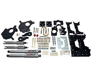 Complete Lowering Kit for 2005-2006 Chevy Silverado/GMC Sierra 1500 Extended Cab