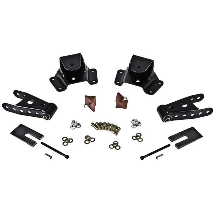 Rear Leaf Spring Shackle and Hanger Kit for 1975-1991 Chevy Silverado/GMC Sierra 3500