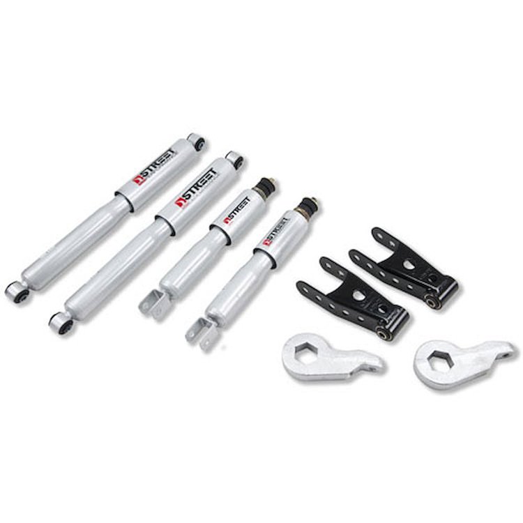 Complete Lowering Kit for 2001-2004 GMC Sierra Denali/2003-2007 Chevy Silverado SS