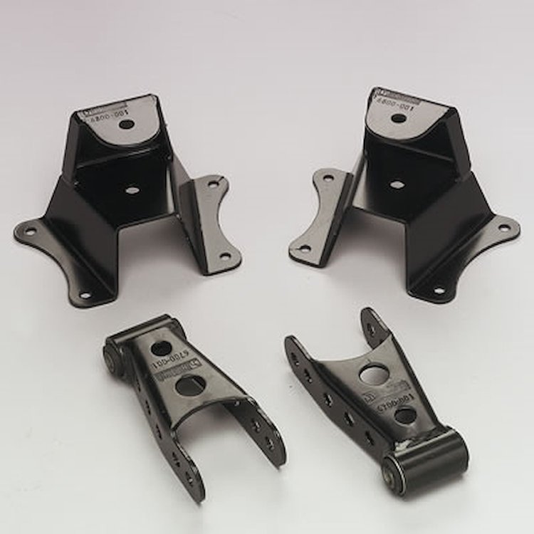 Rear Leaf Spring Shackle and Hanger Kit 1973-1986 GM 1/2-Ton Pickup