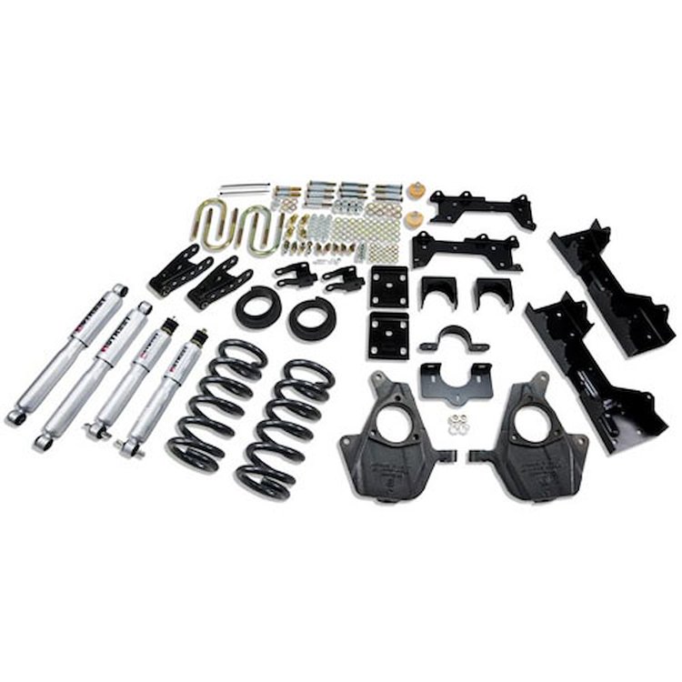 Complete Lowering Kit for 1999-2000 Chevy Sivlerado/GMC Sierra 1500