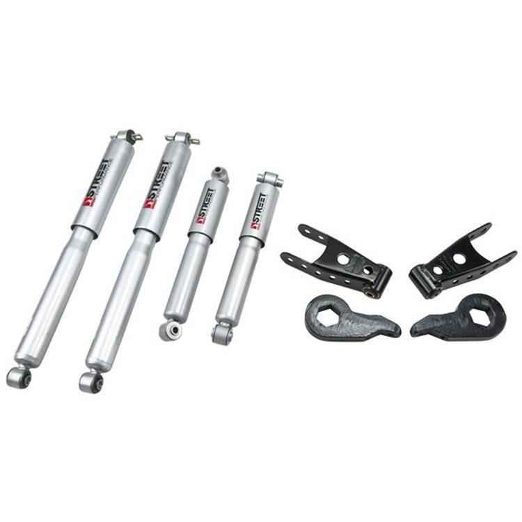 Complete Lowering Kit for 1988-1998 Chevy Silverado/GMC Sierra/1995-1999 Chevy Tahoe/Suburban/GMC Yukon