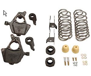 - LOWERING KIT 00-06 AVALANCHE W/O PREM RIDE 3"-4"F/4"-5"R W/O SHOCKS