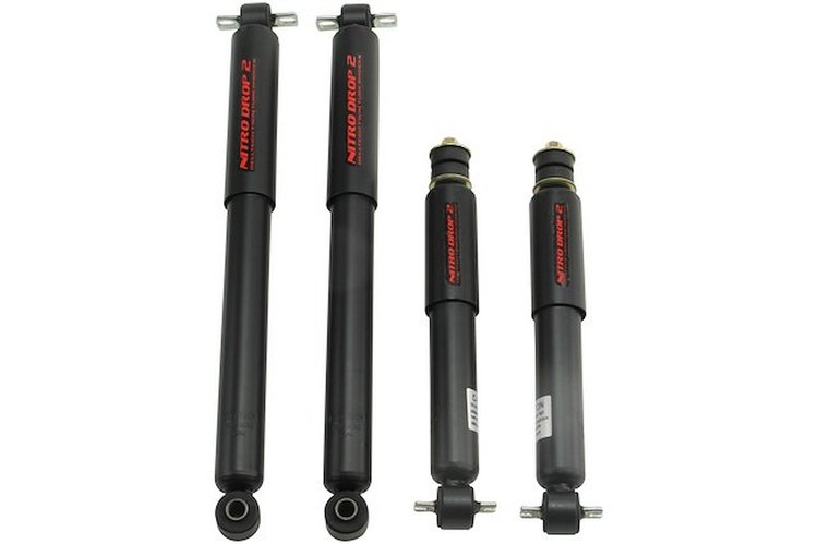 9124 Nitro Drop 2 Shock Set for 1982-2003 Chevy S10, 1982-2003 GMC S15/Jimmy/Sonoma, 1996-2003 Isuzu Ascender/Hombre