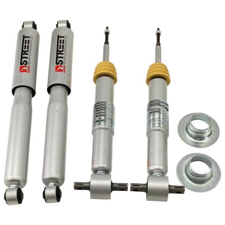 Street Performance Shock Set includes (2) 146-25009 Front Shocks and (2) 146-2313FL Rear Shocks