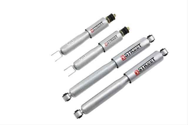 Street Performance Shock Set includes (2) 146-310400 Front Shocks and (2) 146-2414FF Rear Shocks
