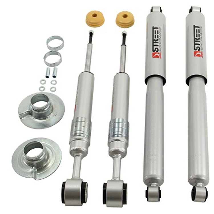 Street Performance Shock Set includes (2) 146-25001 Front Shocks and (2) 146-2216EE Rear Shocks