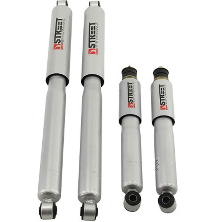Street Performance Shock Set includes (2) 146-10104H Front Shocks and (2) 146-2218HE Rear Shocks